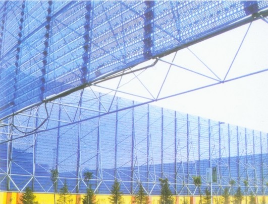 温州环保扫风墙网架工程